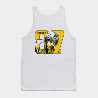 Sidney Crosby Pittsburgh Number Tank Top